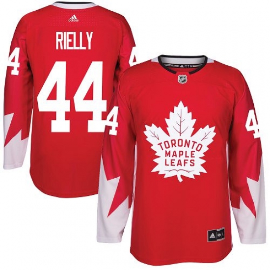Men's Adidas Toronto Maple Leafs #44 Morgan Rielly Premier Red Alternate NHL Jersey - Ujersey