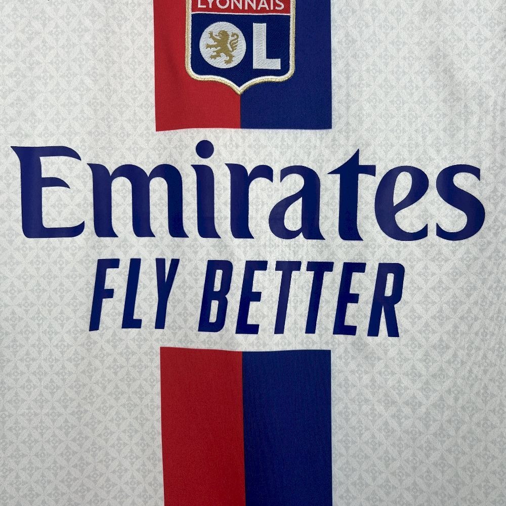 Olympique Lyonnais Football Jersey Home Custom Shirt 2025-26 - ujerseystore