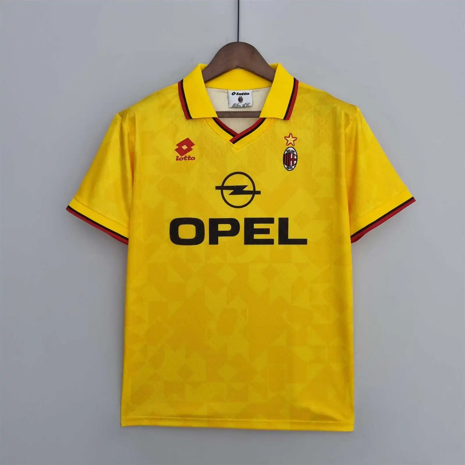 AC Milan Retro Soccer Jersey Third Away Custom Shirt 1995/96 - ujerseystore