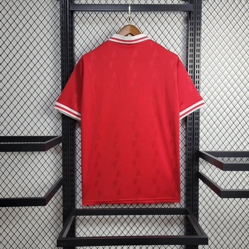 Liverpool Retro Football Jersey Home Custom Shirt 1996/97 - ujerseystore