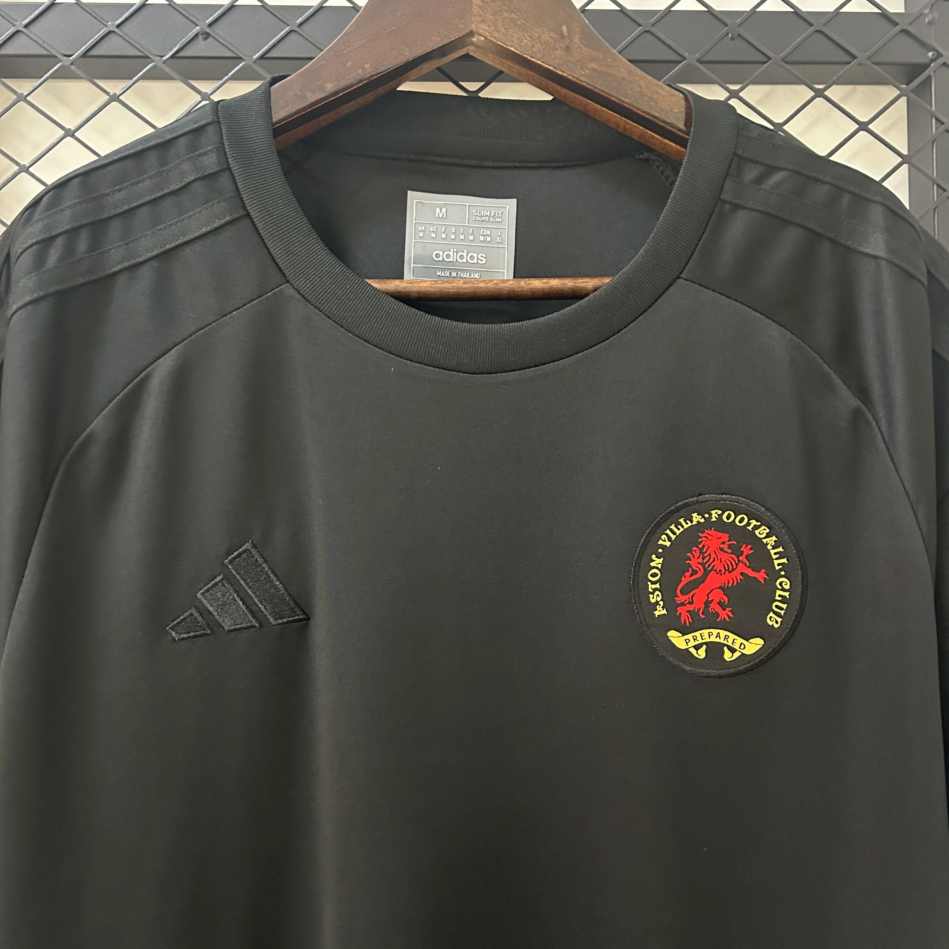 Aston Villa Football Jersey 125th Anniversary Black Custom Shirt 2025/26