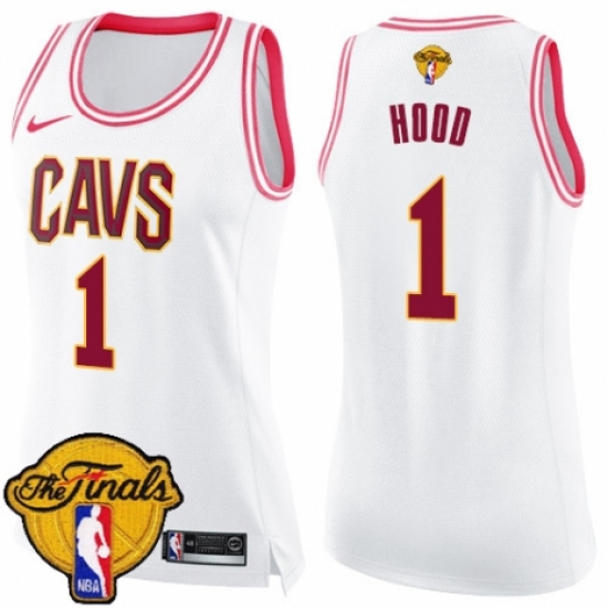 Youth Nike Cleveland Cavaliers #1 Rodney Hood Swingman Gray 2018 NBA Finals Bound NBA Jersey - City Edition