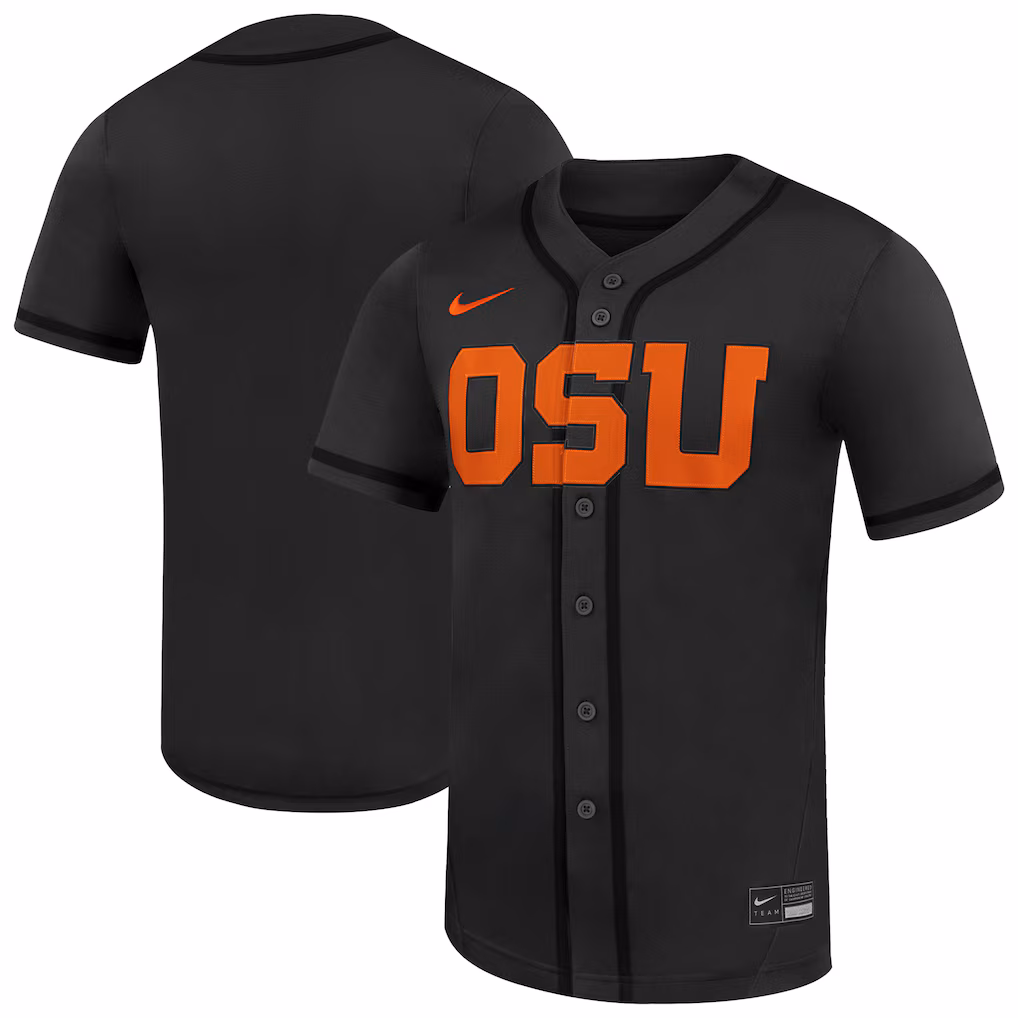 Unisex Nike Anthracite Oregon State Beavers Replica Softball Jersey