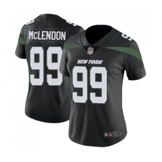 Women's New York Jets #99 Steve McLendon Black Alternate Vapor Untouchable Limited Player Football Jersey - Ujersey