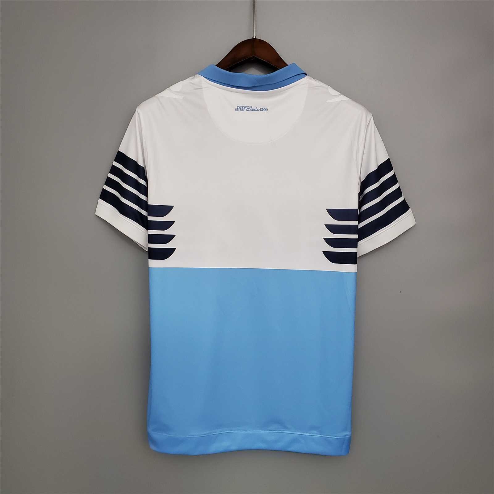 Lazio Retro Soccer Jersey Home Eagle Shirts Macron 115th Anniversary 2015/16