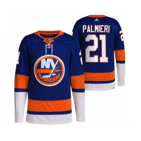Men's New York Islanders #21 Kyle Palmieri Royal Stitched Jersey - Ujersey