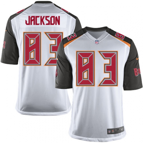 Youth Nike Tampa Bay Buccaneers #83 Vincent Jackson Game White NFL Jersey - Ujersey