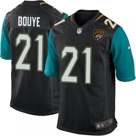 Men's Nike Jacksonville Jaguars #21 A.J. Bouye Game Black Alternate NFL Jersey - Ujersey
