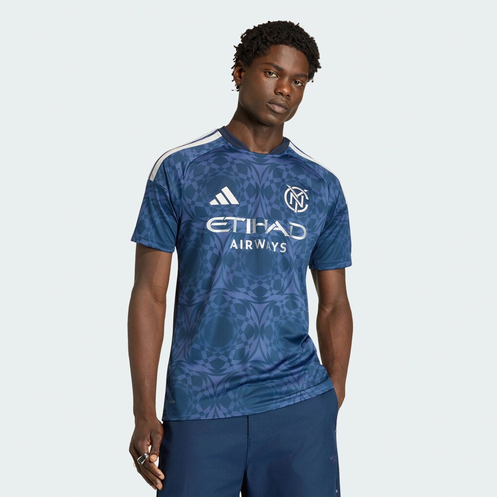 Men's New York City FC adidas Blue 2026 The All Nations Kit Replica Jersey - Ujersey