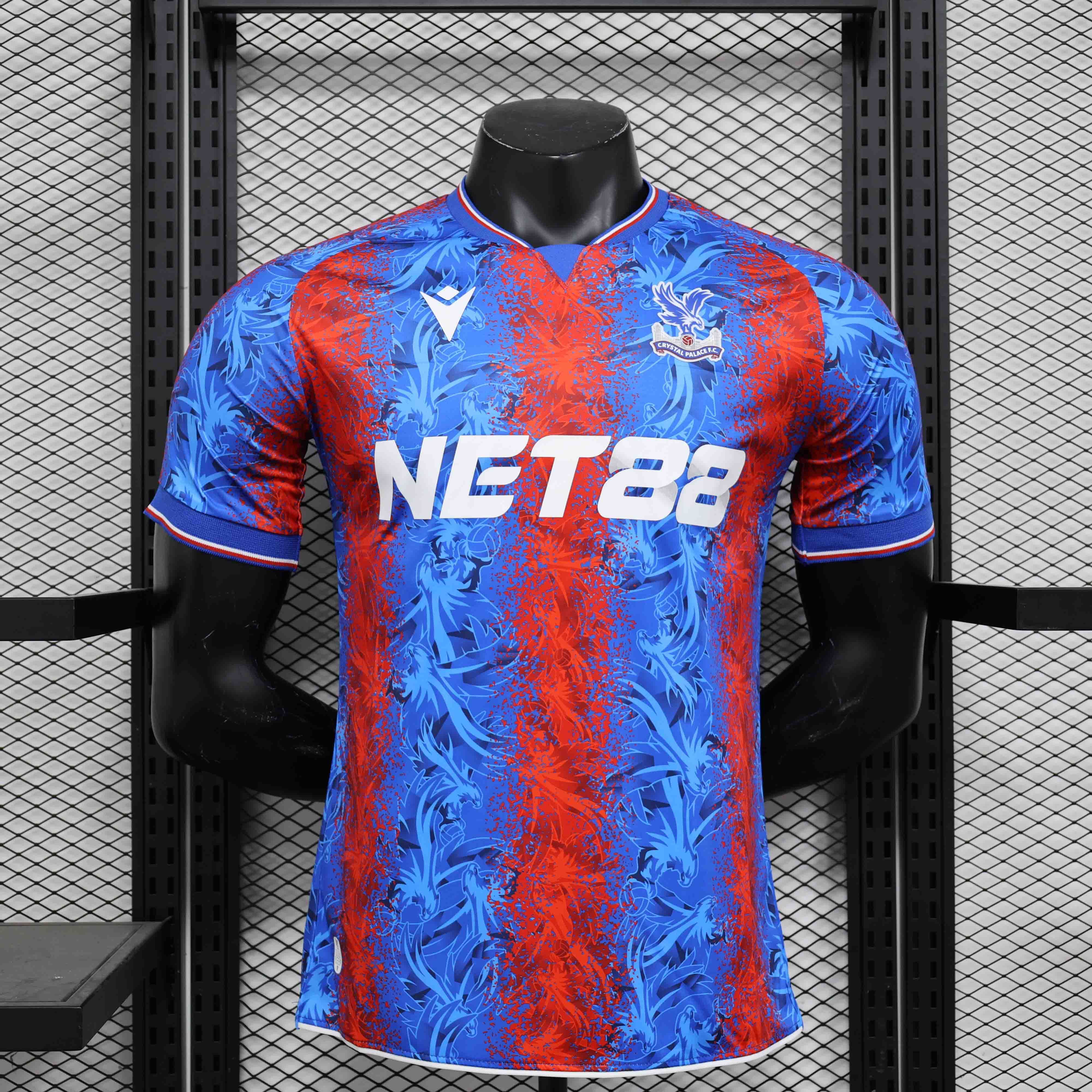 Crystal Palace Football Jersey Home Shirt 2024/25 - Ujersey NHL