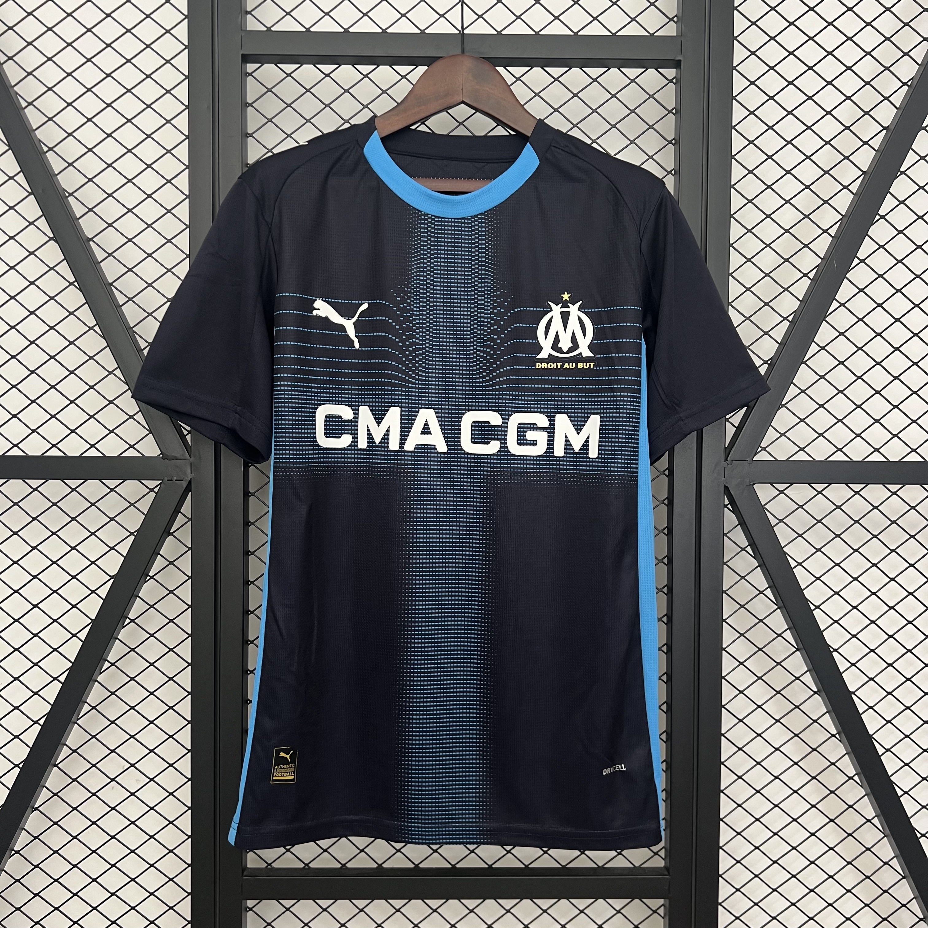 Marseille Soccer Jersey Away Custom Shirt 2025/26 - ujerseystore