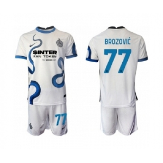 Men Inter Milan Soccer #77 Jersey