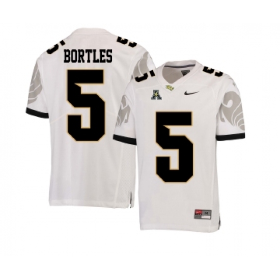 UCF Knights 5 Blake Bortles White College Football Jersey - Ujersey