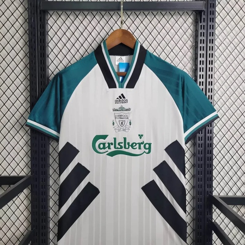 Liverpool Retro Football Jersey Away Custom Shirt 1993/95 - U-jersey