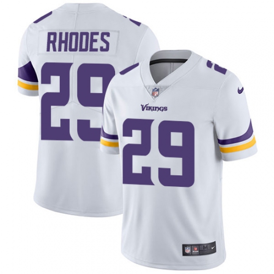 Men's Nike Minnesota Vikings #29 Xavier Rhodes White Vapor Untouchable Limited Player NFL Jersey - Ujersey