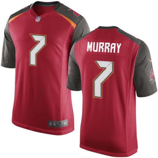 Men's Nike Tampa Bay Buccaneers #7 Patrick Murray Game Red Team Color NFL Jersey - Ujersey