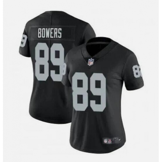 Women's Las Vegas Raiders #52 Elandon Roberts Black 2025 Vapor Untouchable Limited Football Stitched Jersey(Run Small) - Ujersey