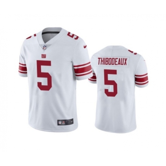 Men's New York Giants #5 Kayvon Thibodeaux 2022 White Vapor Untouchable Limited Stitched Jersey - Ujersey