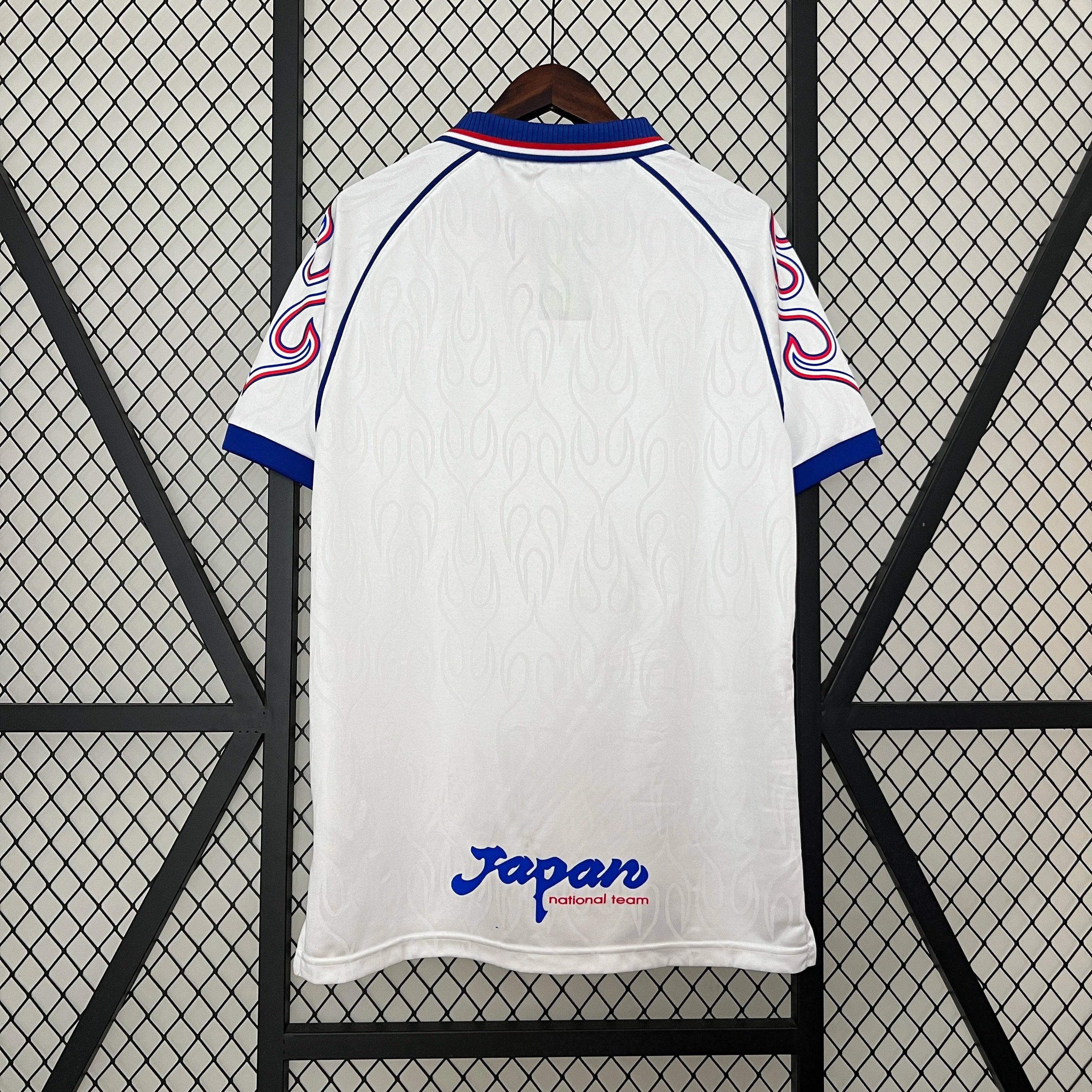Japan Retro Soccer Jersey Away Custom Shirt 1998 - ujerseystore