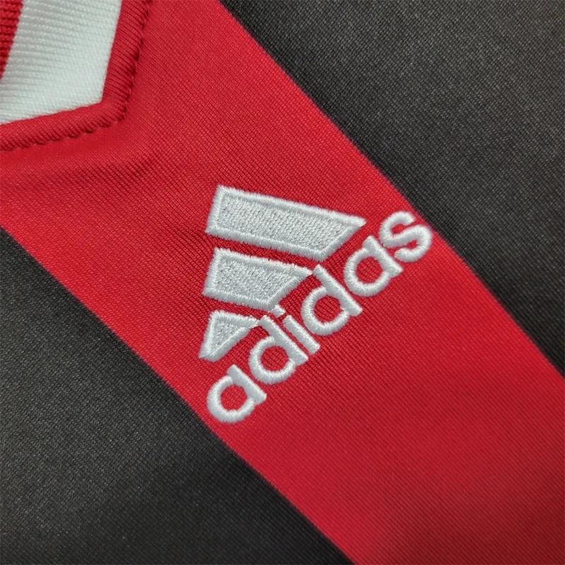 AC Milan Retro Soccer Jersey Home Long Sleeve Custom Shirt 2009/10
