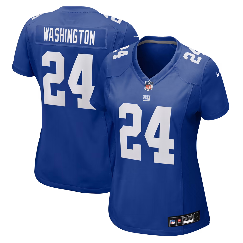 Women's New York Giants Ar'Darius Washington Nike Royal Team Game Jersey