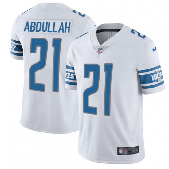 Youth Nike Detroit Lions #21 Ameer Abdullah Elite White NFL Jersey - Ujersey