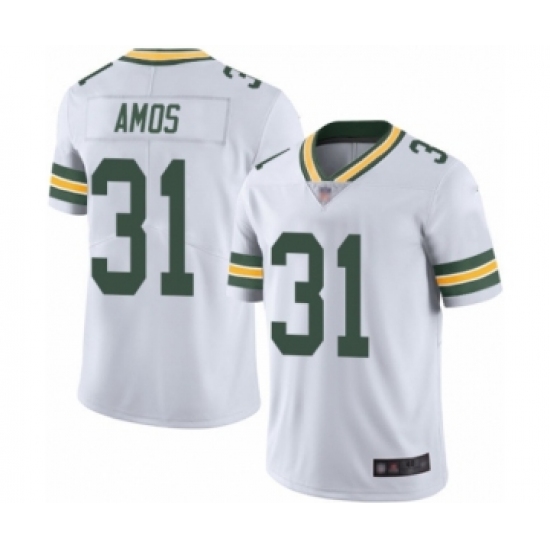 Men's Green Bay Packers #31 Adrian Amos White Vapor Untouchable Limited Player Football Jersey - Ujersey