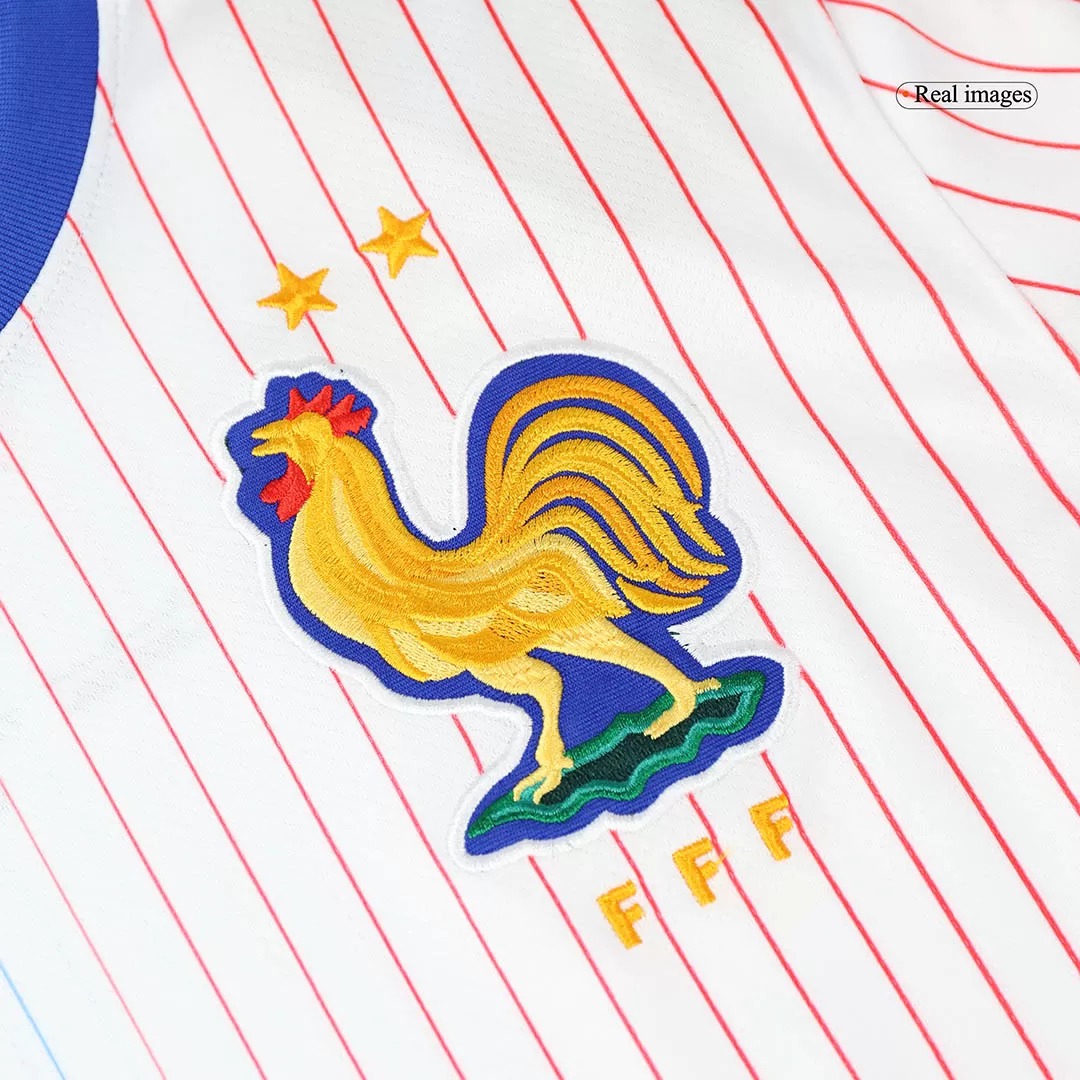 France Soccer Jersey Away Custom Shirt EURO 2024 - ujerseystore