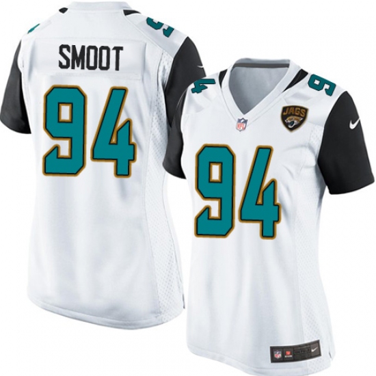 Women's Nike Jacksonville Jaguars #94 Dawuane Smoot Game White NFL Jersey - Ujersey