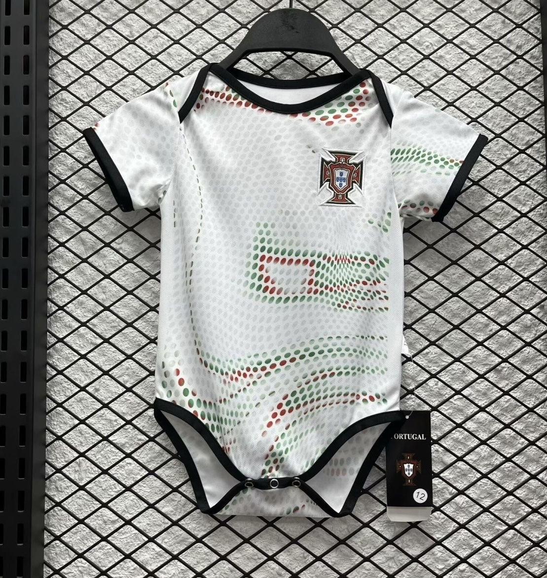 Portugal Soccer Jersey Home Baby Uniform 2025 - U-jersey