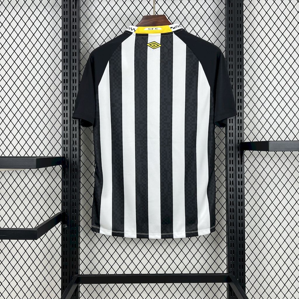 Santos FC Soccer Jersey Away Custom Shirt 2025 - ujerseystore