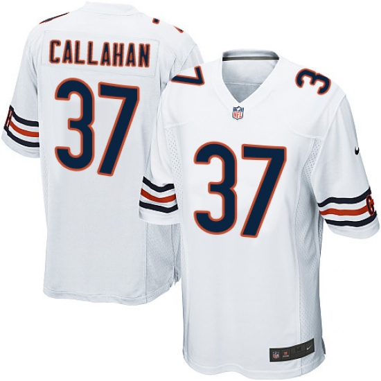 Men's Nike Chicago Bears #37 Bryce Callahan Game White NFL Jersey - Ujersey