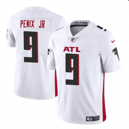 Men's Atlanta Falcons #9 Michael Penix Jr White 2024 Draft Vapor Untouchable Limited Football Stitched Jersey - Ujersey