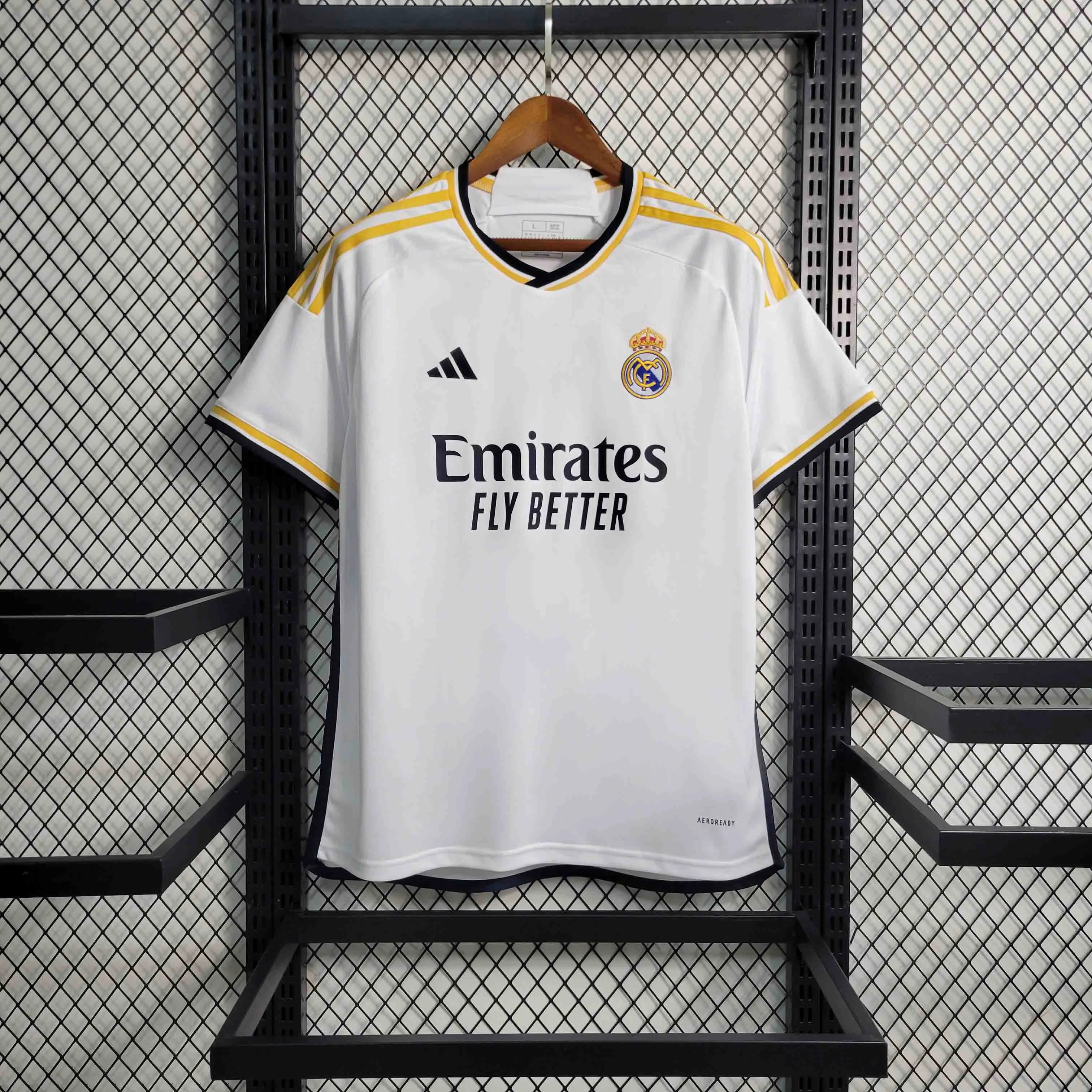 Real Madrid Soccer Jersey Home Custom Shirt 2023/24 - ujerseystore