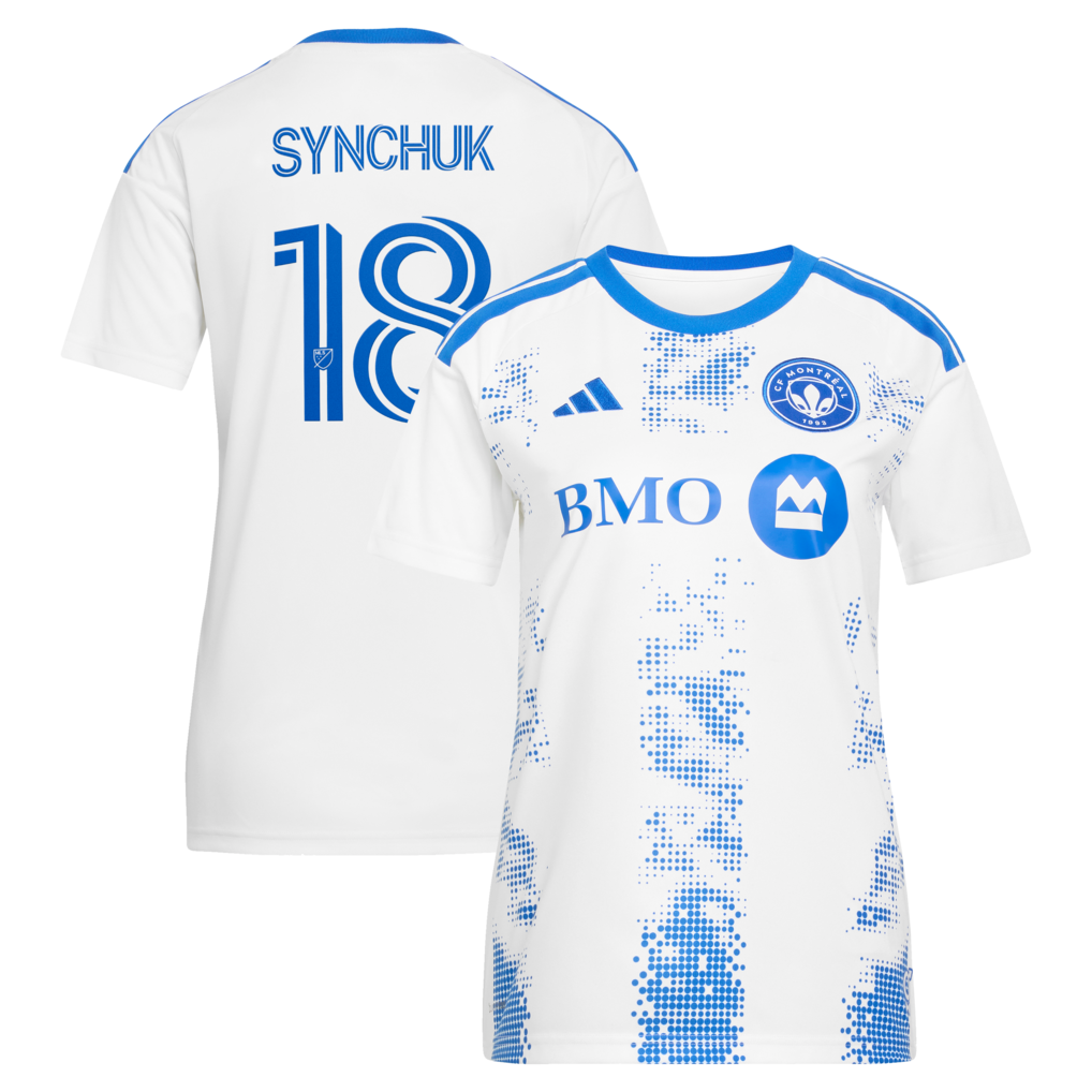 Women's CF Montreal Hennadii Synchuk adidas White 2026 The Procure Jersey Replica Jersey - Ujersey