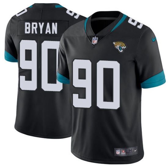 Youth Nike Jacksonville Jaguars #90 Taven Bryan Teal Green Team Color Vapor Untouchable Limited Player NFL Jersey - Ujersey