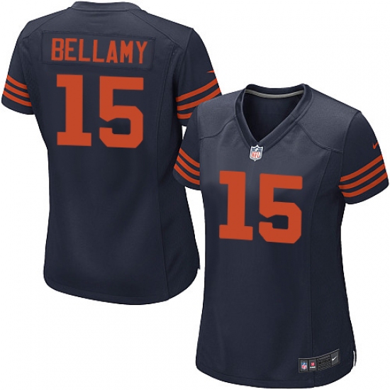 Women's Nike Chicago Bears #15 Josh Bellamy Game Navy Blue Alternate NFL Jersey - Ujersey