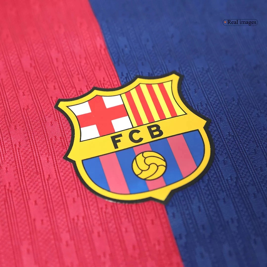 Soccer Jersey Barcelona Home Shirt 2024/25-Spotify Logo Without Text