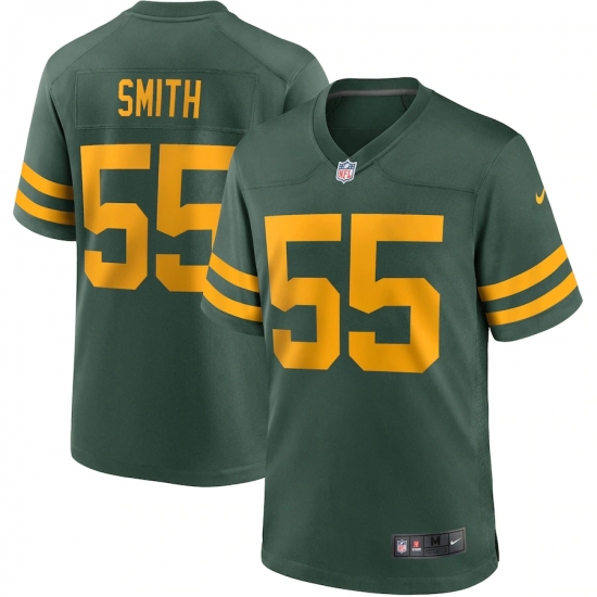 Men's Green Bay Packers #55 Za Darius Smith Nike Green Alternate Game Player Jersey - Ujersey