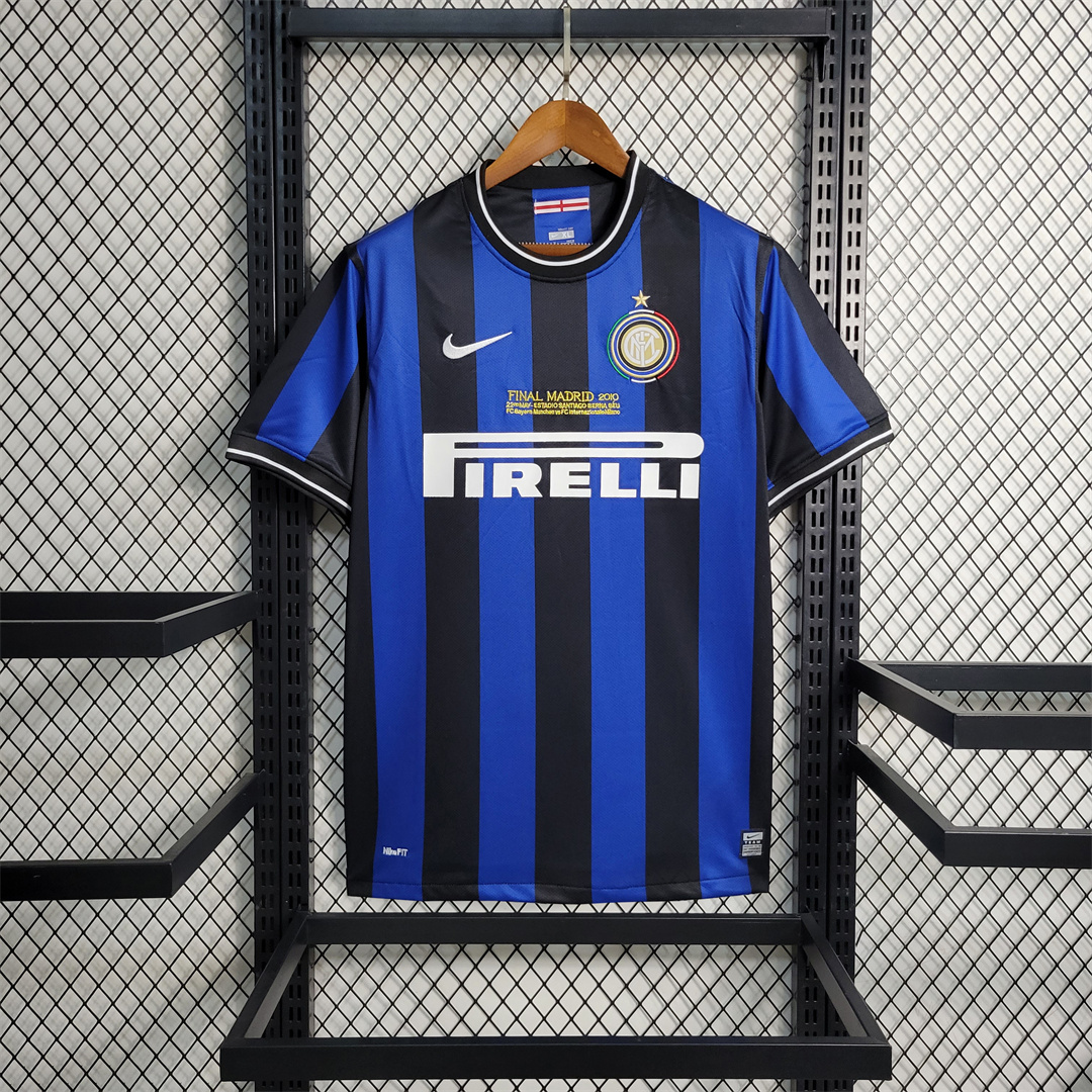 Inter Milan Jersey Custom Home Soccer Jersey 2009/10- UCL Final - Ujersey NHL