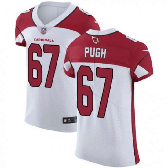 Men's Nike Arizona Cardinals #67 Justin Pugh White Vapor Untouchable Elite Player NFL Jersey - Ujersey