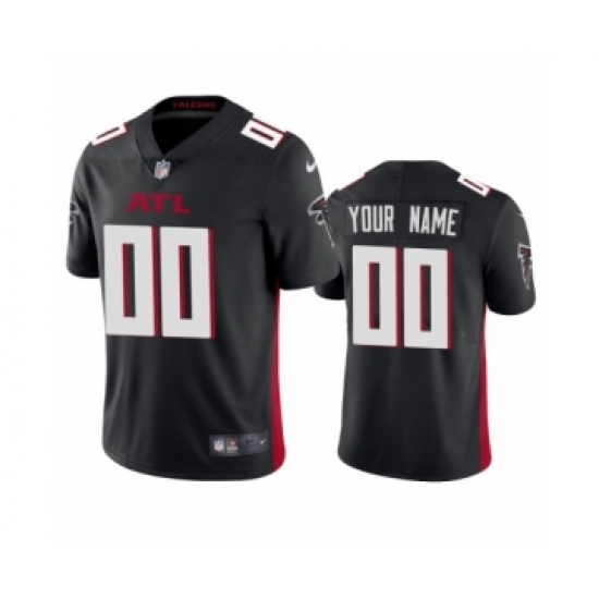 Atlanta Falcons Custom Black 2020 Vapor Limited Jersey
