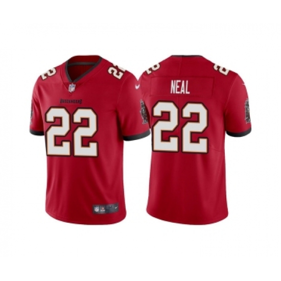 Men's Tampa Bay Buccaneers #22 Keanu Neal Red Vapor Untouchable Limited Stitched Jersey - Ujersey