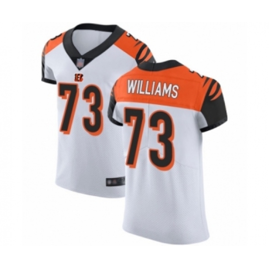 Men's Cincinnati Bengals #73 Jonah Williams White Vapor Untouchable Elite Player Football Jersey - Ujersey