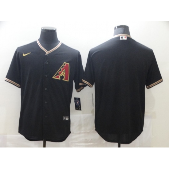 Men's Nike Arizona Diamondbacks Blank Black Road Player Jersey - Ujersey