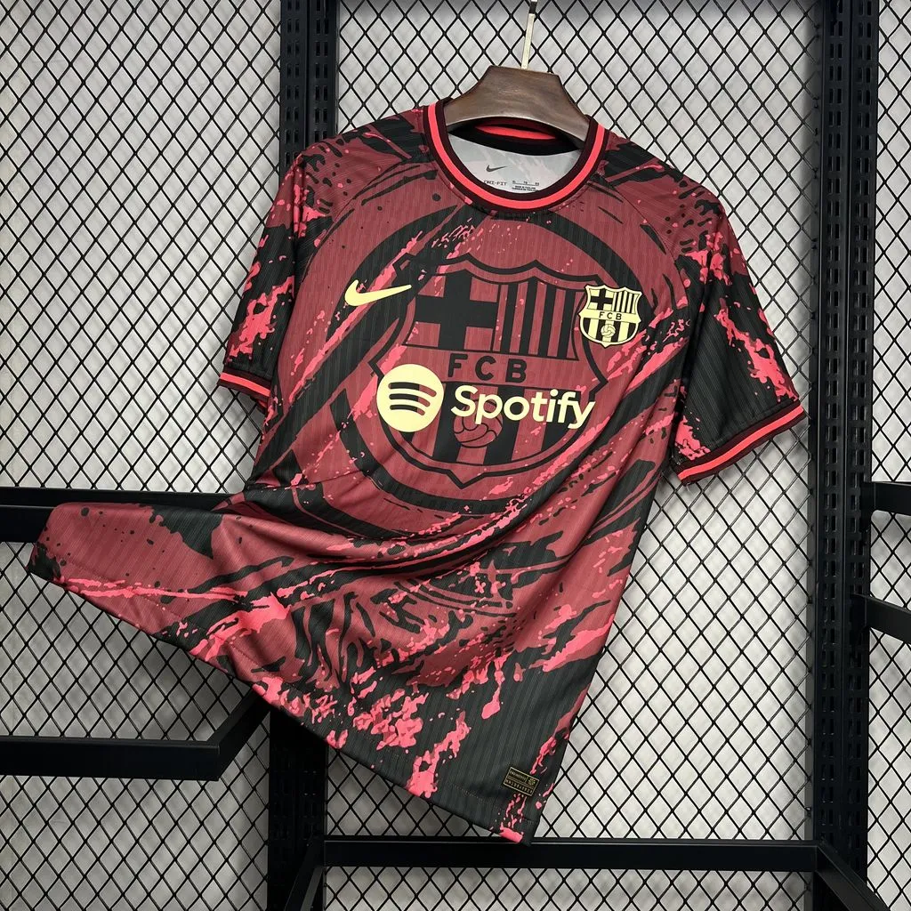 Barcelona Soccer Jersey Special Edition Custom Shirt 2024/25 - Ujersey NHL
