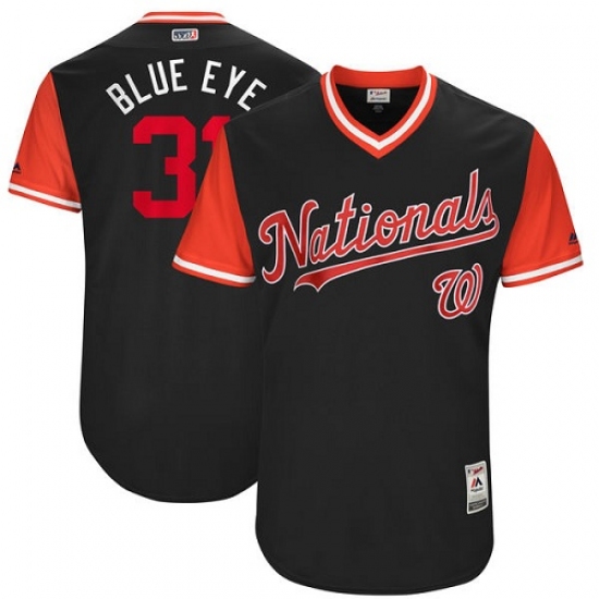 Men's Majestic Washington Nationals #31 Max Scherzer 
