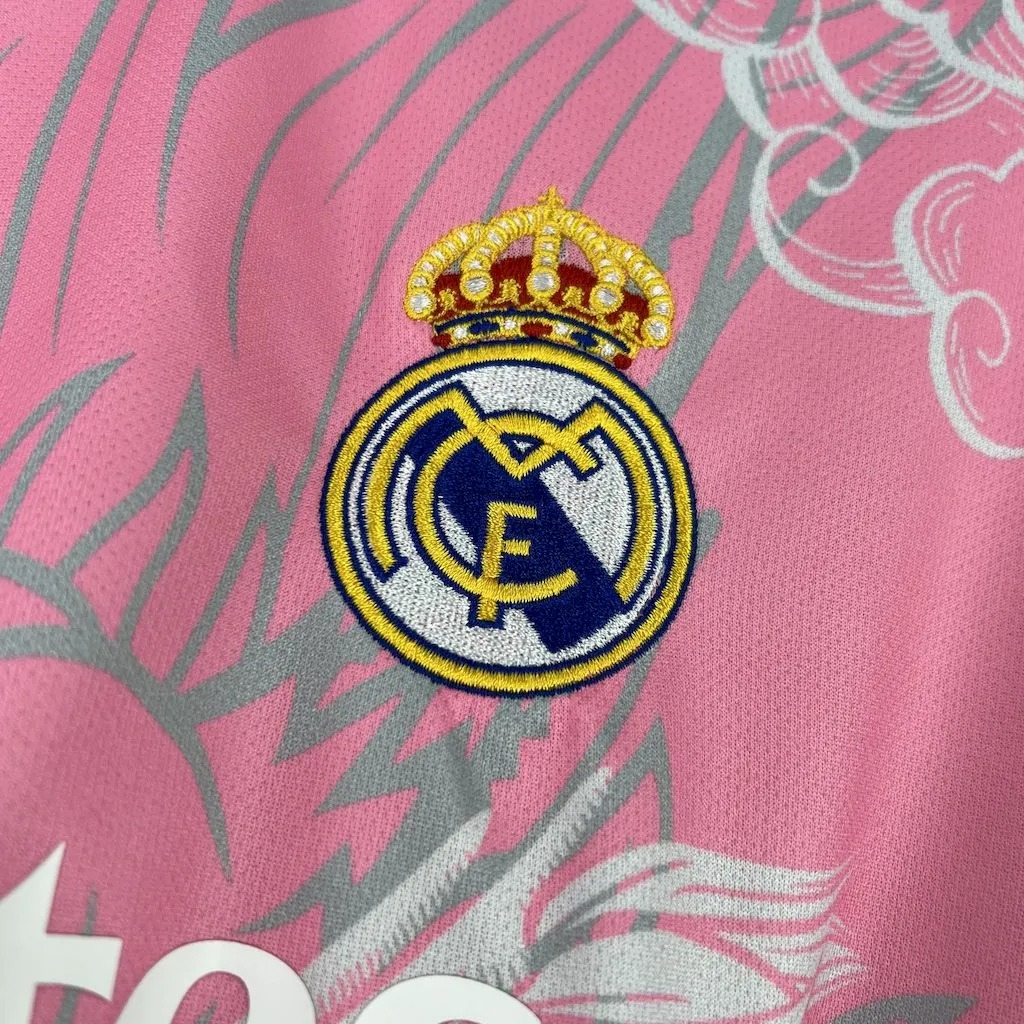 Real Madrid Soccer Jersey Dragon Pink Special Edition Custom Shirt 2025/26