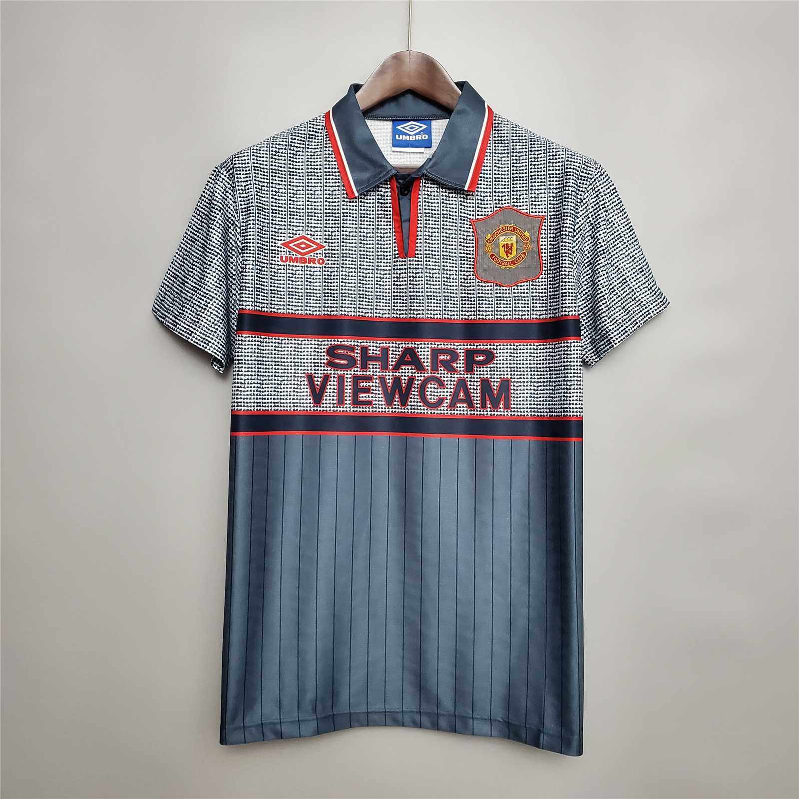 Manchester United Retro Away Football Jersey Shirt 1995/96 - U-jersey