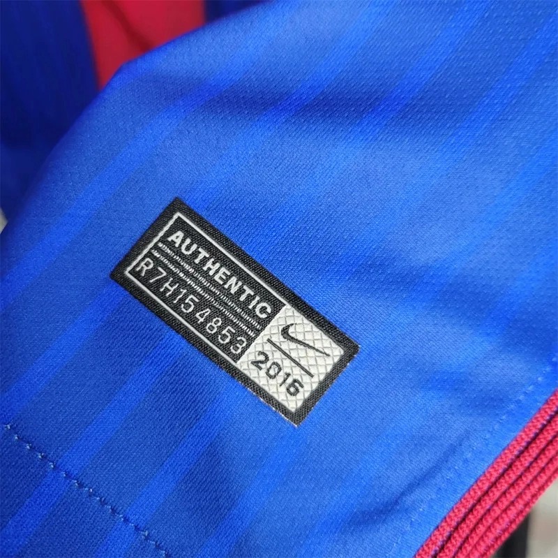 Barcelona Retro Jersey Home Soccer Shirt 2016-17 - Ujersey NHL